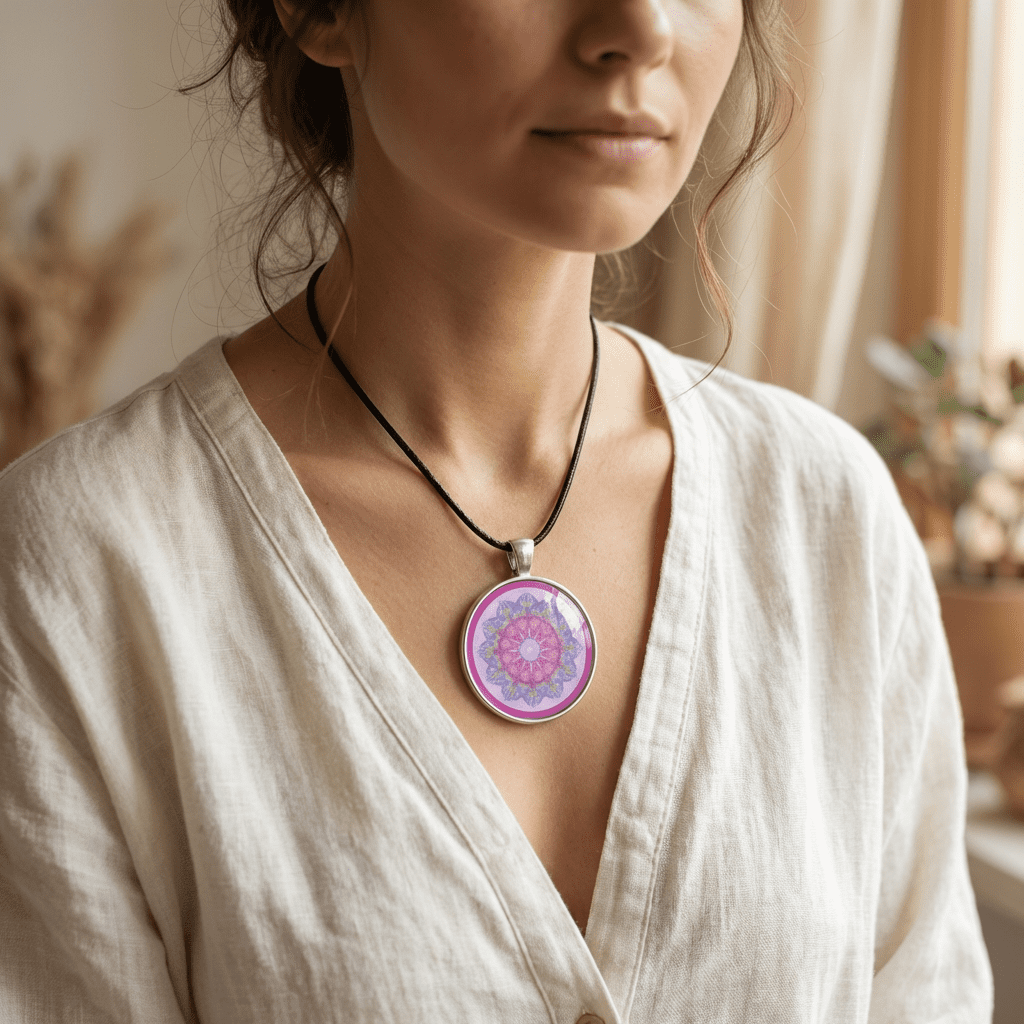 Aktivacijska mandala LEPOTA - obesek - slika 4