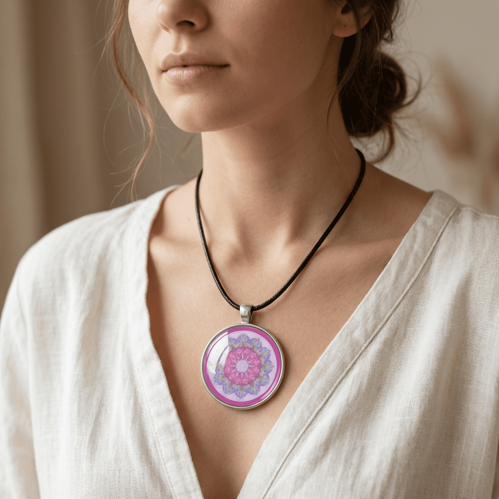 Aktivacijska mandala LEPOTA - obesek - slika 3