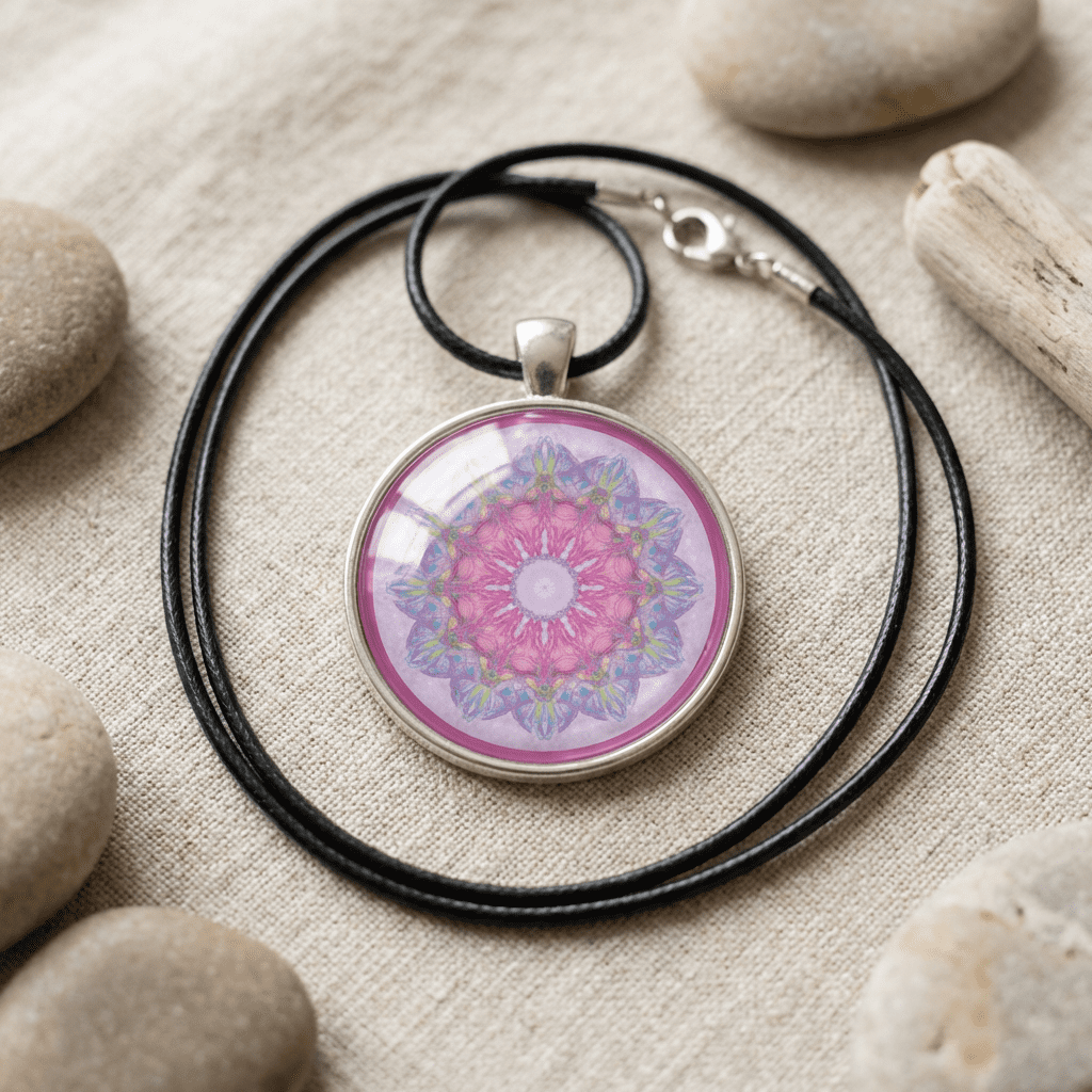 Aktivacijska mandala LEPOTA - obesek