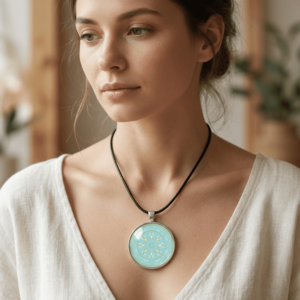 Aktivacijska mandala MEDITACIJA - obesek - slika 4