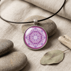 Aktivacijska mandala NEŽNOST - obesek